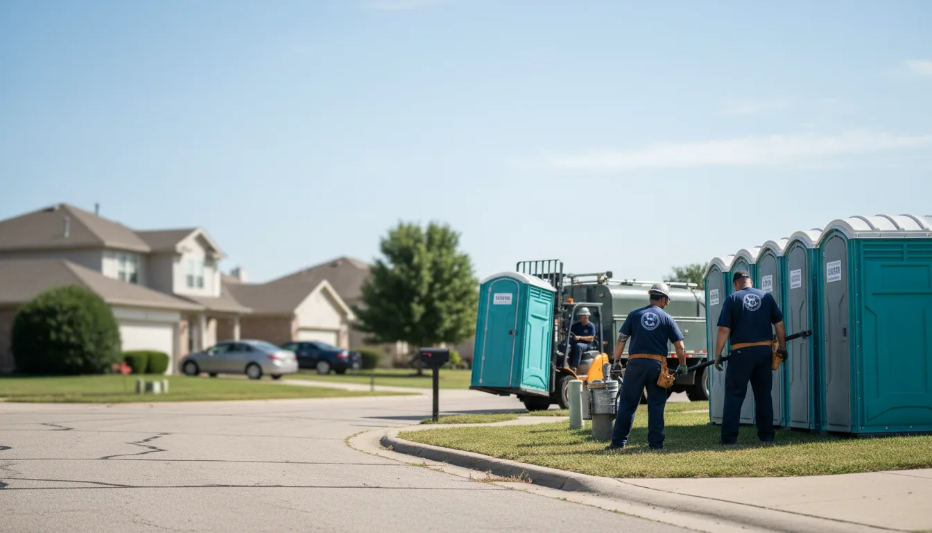 Porta Potty Rental in Kingsbury, TX near me